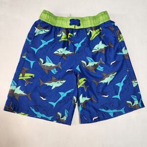 O'rageous Graphic Shark Blue Swim Wear XSm
